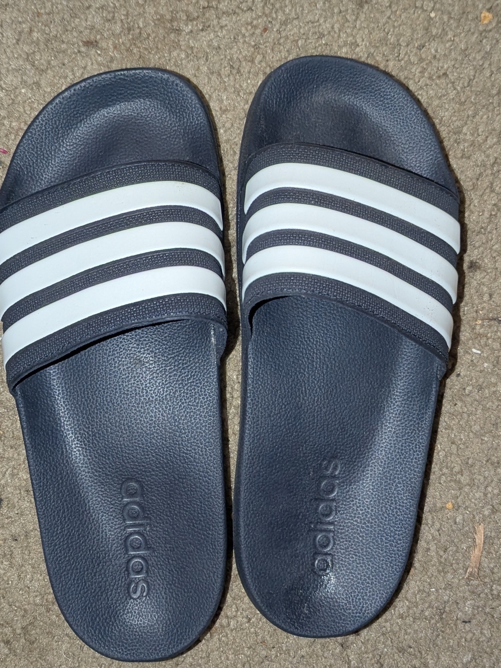 Blue Women's Adidas Slide Sandals